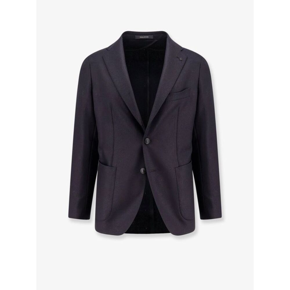Tagliatore Men Virgin Wool And Cashmere Blazer